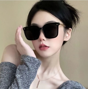 New Korean <b>Retro</b> <b>Sunglasses</b> UV400 Protection Unisex High End Internet Celebrity Instagram Trendy Fashion Personalized - Product Image 2