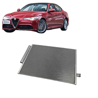 Pour Alfa Romeo Giulia Stelvio pièces de véhicule réservoir d'eau climatiseur radiateur refroidisseur intermédiaire condenseur
