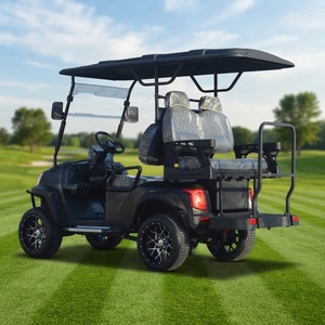 Voiturette de golf à batterie au lithium personnalisable en couleurs, 4 places, moteur 3,5-7,5 kW, vitesse 30-50 km/h, autonomie 90 km, en acier, basse vitesse - Product Image 5