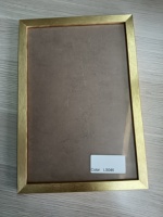 Bingkai Foto MDF A4 Emas Kayu Warna-warni Bingkai Gambar 10x12 Dekorasi