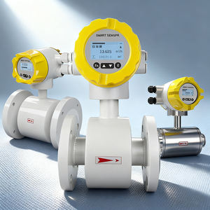 Aanpasbare SUS304 corrosiebestendige magnetische flowmeter zuurbestendige vloeistofstroommeter chemische industrie OEM +/-0,5% - Product Image 4