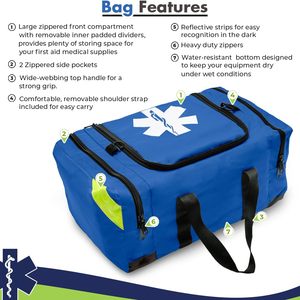 La Mochila De Emergencia Médica impermeable de bombero de 45l de Source Factory está actualmente a la venta - Product Image 3