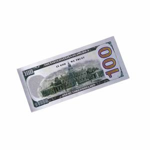 Carte <span class=keywords><strong>de</strong></span> banque commémorative en feuille d'argent <span class=keywords><strong>de</strong></span> 100 dollars Benjamin Franklin, cadeau <span class=keywords><strong>de</strong></span> collection - Product Image 2