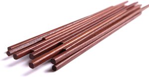 Hot Red Gỗ Đàn hương Beechwood Đũa Nhật Bản Bằng Gỗ Tre Hộ Gia Đình Nhà Hàng Đũa Gỗ - Product Image 6