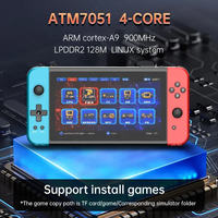 Console de jeu portable Powkiddy X70 2024 avec système Linux, écran 7 pouces, joystick 3D, Wi-Fi, prise en charge multijoueur, batterie 3500 mAh