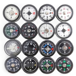 12 millimetri 20 millimetri 35 millimetri Pulsante Bussola Mini Nero Di Sopravvivenza Bussola Olio Riempito Bussola per il Campeggio Trekking Barca Touring - Product Image 5
