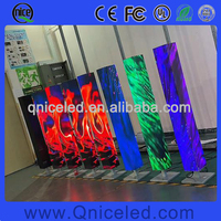Pantalla LED Vertical Programable, Señalización Digital, Columna LED Independiente, Letrero Publicitario Comercial