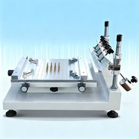 Impresora Manual de Alta Precisión KAYO-P1000 Directo de Fábrica, Impresora de PCB, Impresora Manual de Pasta de Soldar