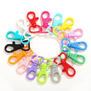 Colorful Plastic Buckle Rotatable Keychain DIY Jewelry Accessory Multi Color <b>Shoulder</b> <b>Strap</b> Buckle - Product Image 1