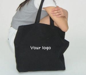 Low MOQ Recycled Custom Logo Printed Eco Friendly Reusable Organic Canvas Tote <b>Bag</b> Grocery Cotton Shopping <b>Bags</b> - Product Image 4