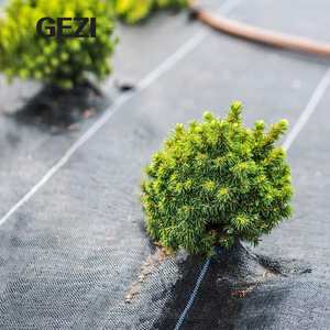 Plastik Dokumasız Su Geçirmez Peyzaj Zemin Örtüsü Kumaş File Yabancı Ot Kontrol Bariyeri Engelleyici Mat Izgara Beyaz Yeşil Kahverengi - Product Image 4