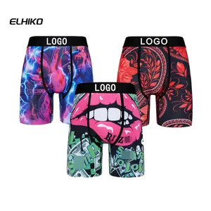 ELHIKO Custom Factory Direct Supply Men's Boxers Briefs Cheap Men Underwear