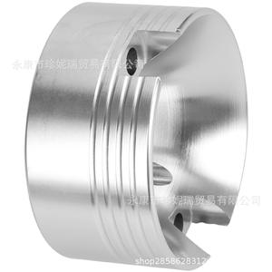 Adaptador de filtro de aire de aluminio rojo, espaciado de orificios de 52mm para mejora de la admisión de motocicletas Predator 301cc 420cc - Product Image 4