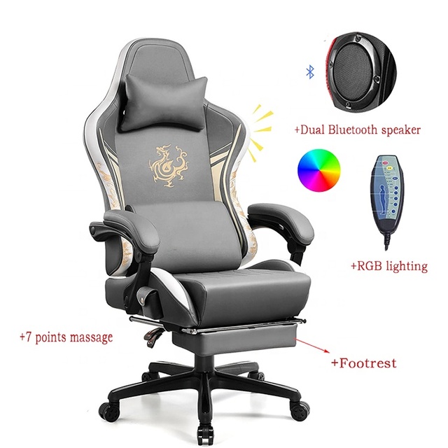 Wholesale Popular Racing Simulator Ergonomic Swivel Gaming Executive Office Pc Video Game Chairs Foldable Massage Seat Racing