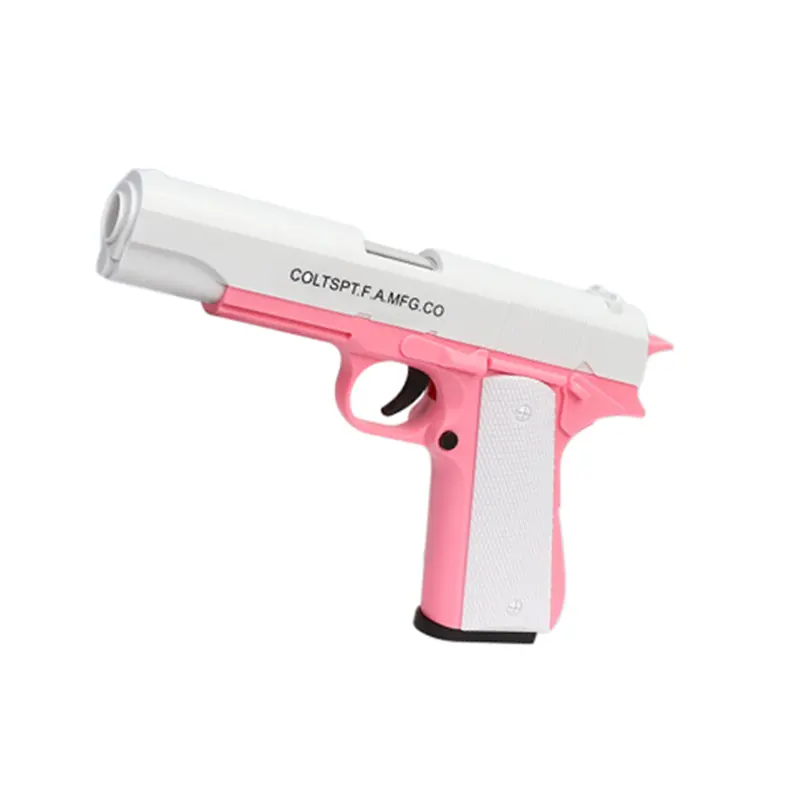 2023 Soft Bullet Gun Colt M 1911 Toy Gun Shell Auswurf modell Outdoor Shooting Games Blaster Gun für Kinder