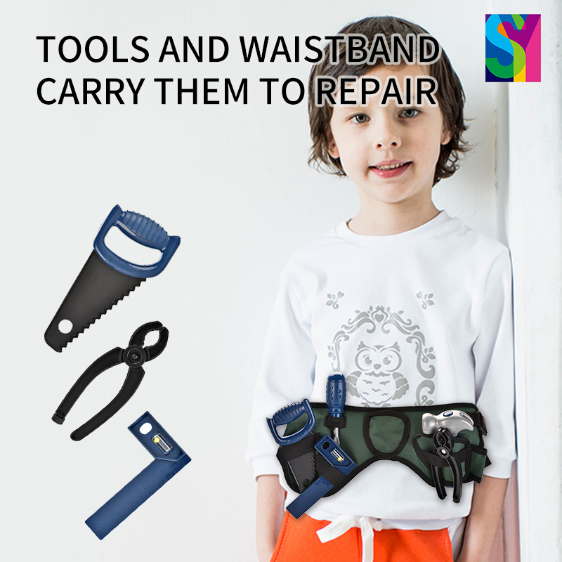Tool Box Toy SY Indoor Kids Pretend Play Storage Box Simulation Repair Tool Set Electric Tools Set Toys