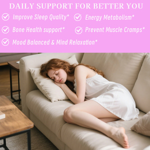 Private Label <b>Magnesium</b> Oxide <b>Gummies</b> with Ashwagandha Extract Chamomile Extract to Improve Sleep Quality Herbal <b>Gummies</b> - Product Image 5