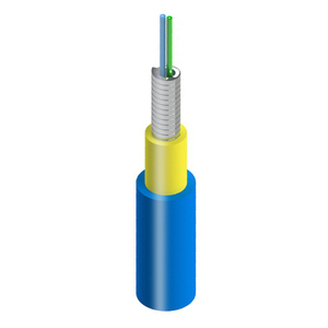 SCAPC to SCAPC Armored Fiber Optic <b>Patch</b> Cord Duplex Blue Jacket Fiber <b>Cable</b> SC UPC Connector for Network Transmission - Product Image 5