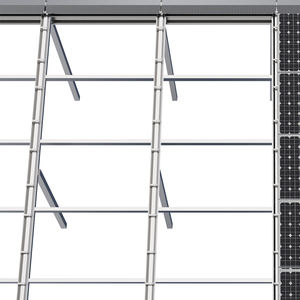 Canalón de Drenaje para Paneles Solares BIPV, Tipo M, Canalón Horizontal - Product Image 1