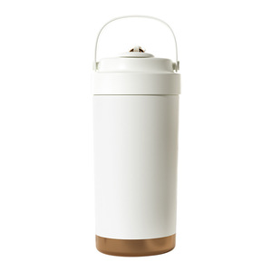 Nouvelle tasse isotherme en acier inoxydable 316 avec doublure en céramique, classique, portable, grande capacité, double paille, gobelet de voyage pour femme - Product Image 5