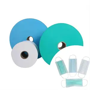 Face Masks Machine Production Fabric Face Mask Disposable Nonwoven Hospital Face Masks Raw Material
