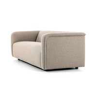 Meubles de maison au design moderne Canapé pour hôtel et villa base en bois massif canapé une place en tissu personnalisé canapé trois places en velours