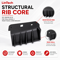 Soporte de Radiador LinTech, Gran Venta, OE 1084169-00-B 1084170-00-B, Izquierdo y Derecho Simétricos, para Tesla Model 3, Piezas de Carrocería