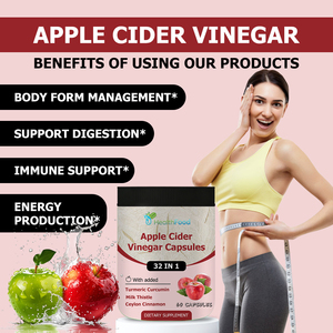 Complément Alimentaire en Capsules de Vinaigre de Cidre de Pomme à Marque Blanche (ODM) – Favorise la Fonction Digestive et la Gestion Corporelle - Product Image 5