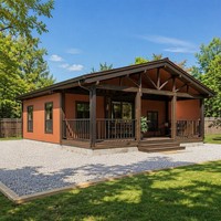Maison conteneur préfabriquée SUNRISE entièrement meublée, étanche, pliable et extensible de 20 pieds, maison mobile préfabriquée compacte 2-3 personnes