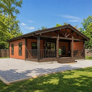 Maison conteneur préfabriquée SUNRISE entièrement meublée, étanche, pliable et extensible de 20 pieds, maison mobile préfabriquée compacte 2-3 personnes - Product Image 1