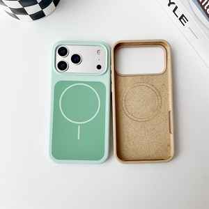 Nuova Custodia Magnetica in Silicone Opaco Colorato per <span class=keywords><strong>iPhone</strong></span> 17 Pro Max, Custodia in Silicone <span class=keywords><strong>Azzurro</strong></span> per <span class=keywords><strong>iPhone</strong></span> 17 - Product Image 5