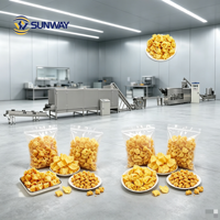 Chaîne de production de snacks croustillants 2D 3D : Équipement de fabrication de frites et de granulés à base d'amidon