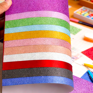 Cartulina Brillante de 250 g/m² en Colores Surtidos, Decoraciones de Lujo para Fiestas de Cumpleaños, <span class=keywords><strong>Papel</strong></span> Brillante para <span class=keywords><strong>Manualidades</strong></span>, A4 - Product Image 1