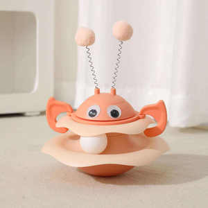 Juguete Giratorio para Gatos 360 °   Juguete Interactivo Giratorio para Gatos, Túnel Rodante Inteligente para Gatos, Productos para Mascotas - Product Image 1