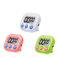 Timer Digital Mini yang Dapat Diprogram dengan Presisi Tinggi dengan 3 Fungsi Pengaturan Waktu Acak dan Penghitungan Mundur