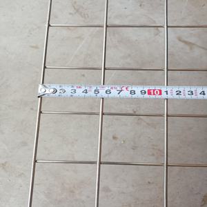 Pannelli di recinzione da giardino in rete metallica saldata in acciaio zincato 4 x 8 piedi con fori quadrati per edifici, gabbie, servizio di taglio personalizzato - Product Image 6