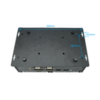 New Eglobal Industrial Mini Computer Core I3-8130U Dual Cores SSD/HDD 2xLAN 6xCOM 4xUSB3.0 4xUSB2.0 Fanless Mini Desktop PC