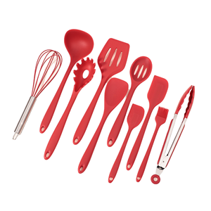 OEM 10PCS <b>Silicone</b> Kitchen Utensil Set | Eco-Friendly Heat-Resistant Cooking <b>Tools</b> Factory Direct - Product Image 1