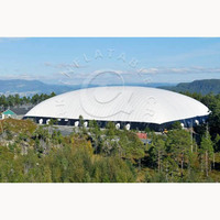 Nouvel arrivage Grande arène de sport gonflable Dôme Structure supportée Terrain de football Dôme d'air Tente de sport pour l'exercice