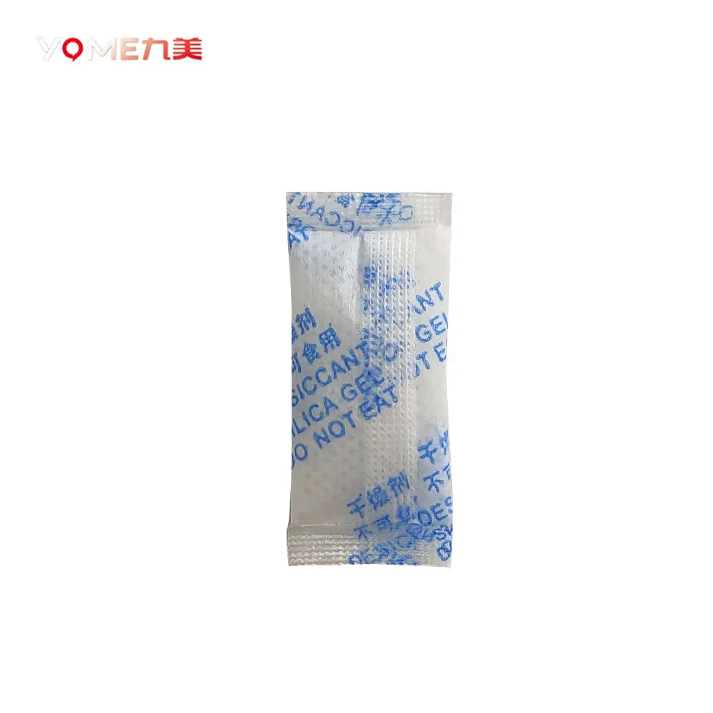 Yome OEM factory price Food level 0.5g Silica Gel desiccant for food pharmaceutical and moisture absorber for electronic