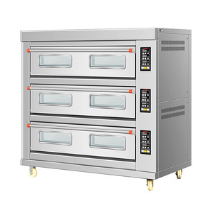 เครื่องอบขนมปังแบบมืออาชีพเตาอบพิซซ่าเตาอบไฟฟ้าใช้แก๊สในเชิงพาณิชย์ - Product Image 4
