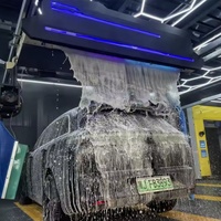Machine de lavage de voitures électrique sans contact, automatique, écologique, connectée au cloud, dimensions personnalisables, 80% d'économie d'eau, 30% d'économie de coût