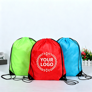 Custom Logo Eco-Friendly Gift Sublimation Gym Nylon trip <b>Drawstring</b> Packaging <b>Bag</b> Biodegradable Recyclable Promotional - Product Image 1