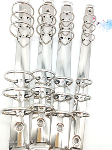 Large Capacity European Market Metal 6 Ring Binding Clip Factory File Fastener for <strong>A5</strong> Stationery <strong>Folders</strong> - Product Image 2