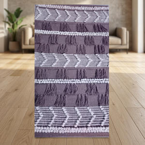 Moroccan <b>Boho</b> Reversible Cotton Runner <b>Rug</b> Handwoven Soft Durable Indoor Outdoor Floor Carpet Bohemian Style Home Decor - Product Image 4