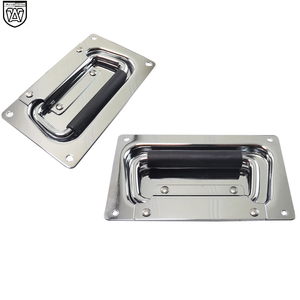Anwang Tiradores Empotrados de Montaje a Ras de Superficie de Alta Resistencia con Carcasa Metálica para Cajas de Madera y Flight Cases - Product Image 2