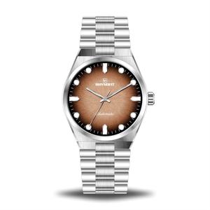 High Quality Polished 100 Meter Automatic Wristwatch Man Casual <b>Bracelet</b> Custom Gradient Dial Watch <b>Men</b> Mechanical Watches - Product Image 5