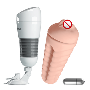 Masturbador de Goma Suave <span class=keywords><strong>Pretty</strong></span> <span class=keywords><strong>Love</strong></span> <span class=keywords><strong>Kitty</strong></span> para Hombre con Clip de Succión, Recargable por USB, Resistente al Agua IPX5, Sensación Realista - Product Image 2