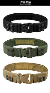 ביטחון לוגו מותאם אישית שירות חובה הסוואה חיצונית גברים חגורת טקטי סט פוליאסטר בד oxford חומר עבור - Product Image 5