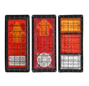 Bande de feux arrière à LED en maille de fer pour <span class=keywords><strong>remorque</strong></span> camion modifié véhicule <span class=keywords><strong>feu</strong></span> arrière électronique 12V/24V pièces détachées automobiles - Product Image 6